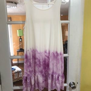 Tie dye bottom tunic/dress